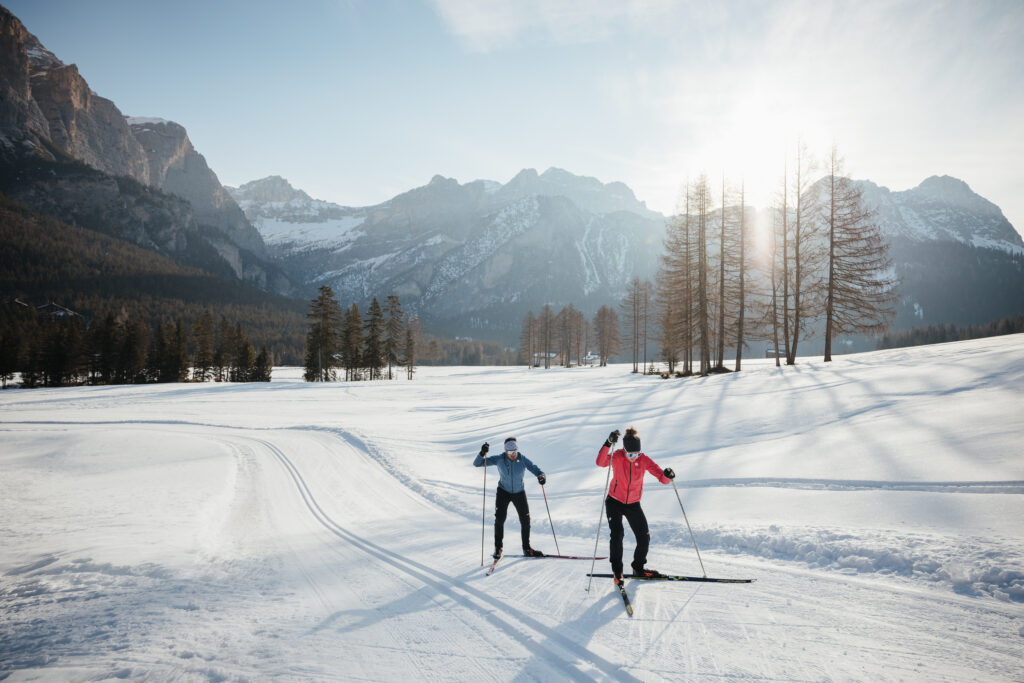 Na biegówkach w Alta Badia © Alex Moling 