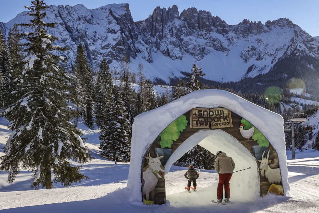 Rodzinne narty w Carezza ©Jens_Vögele