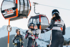 KADRA KOBIET  USA TRENOWAŁA PRZEZ TRZY DNI NA TRASIE 12ER KOGEL, PRZETESTOWANEJ PODCZAS MISTRZOSTW ŚWIATA W 2025.