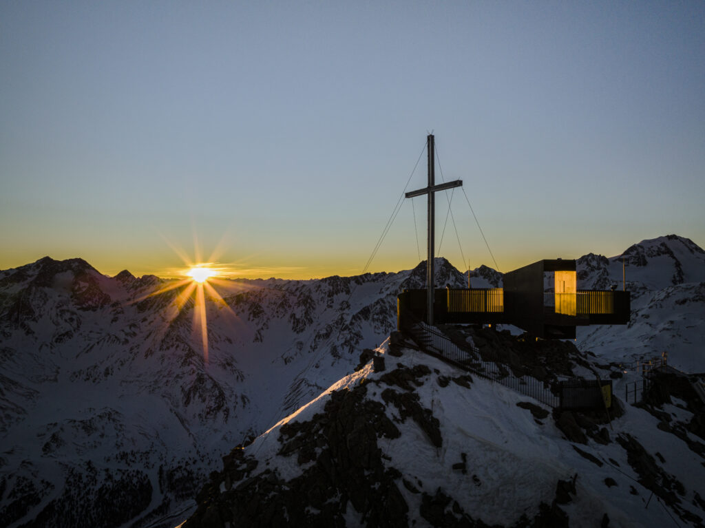 Platforma widokowa ©wisthaler.com | Schnalstalergletscherbahnen
